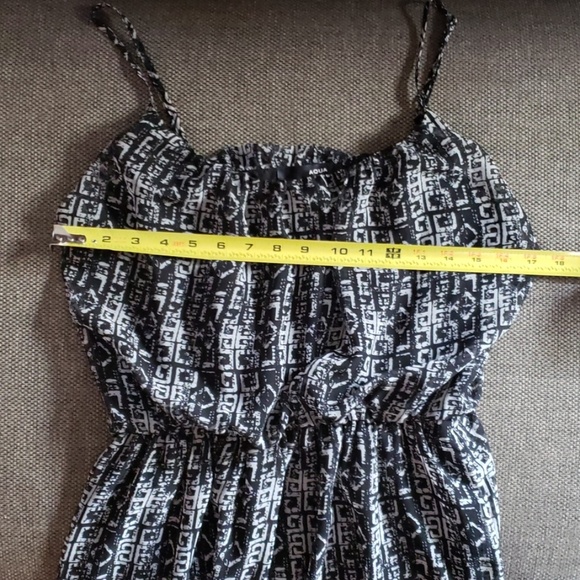 Aqua Blouson sundress - Picture 3 of 6